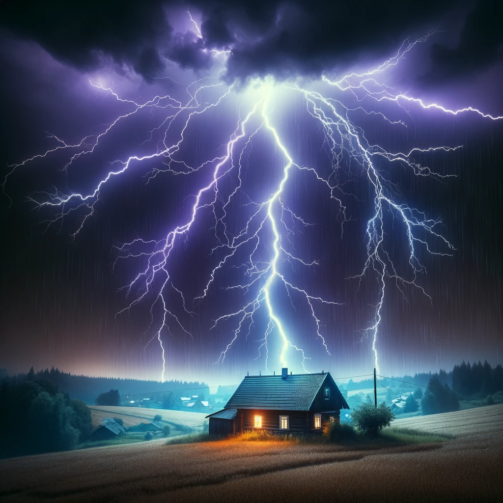 Assurance : Ma tv a grillé suite à l'orage et à un impact de foudre, Quoi faire ?